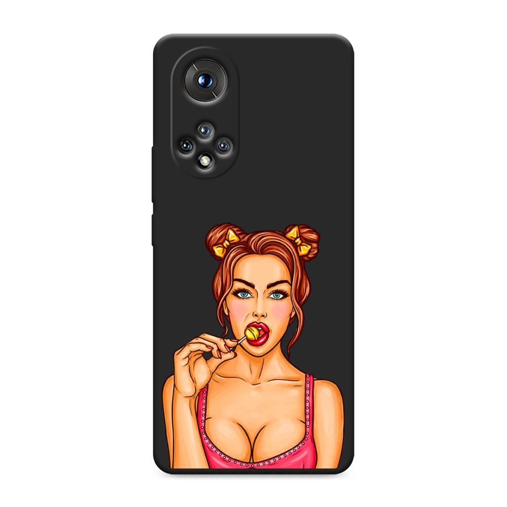 

Чехол Awog на Honor 50 "Вкусный леденец", Бежевый;коричневый;розовый