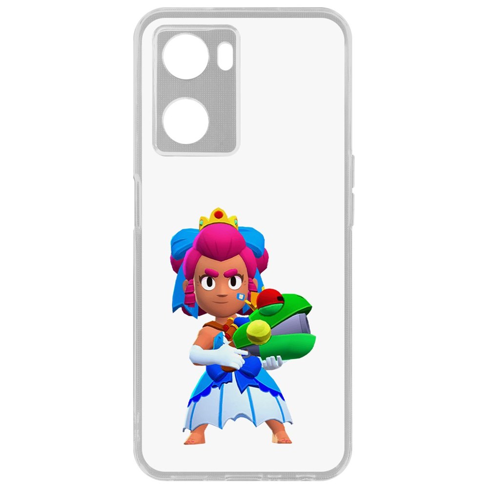 

Чехол Brawl Stars-Принцесса Шелли для Oppo A57s, Прозрачный
