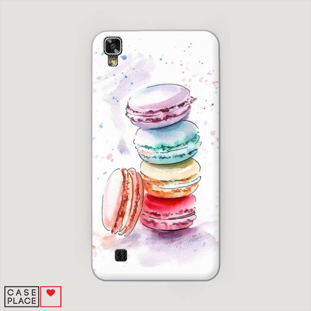 

Чехол Awog на LG X Power (K220DS) "Пирамидка макарони 2", Желтый, 82350-10