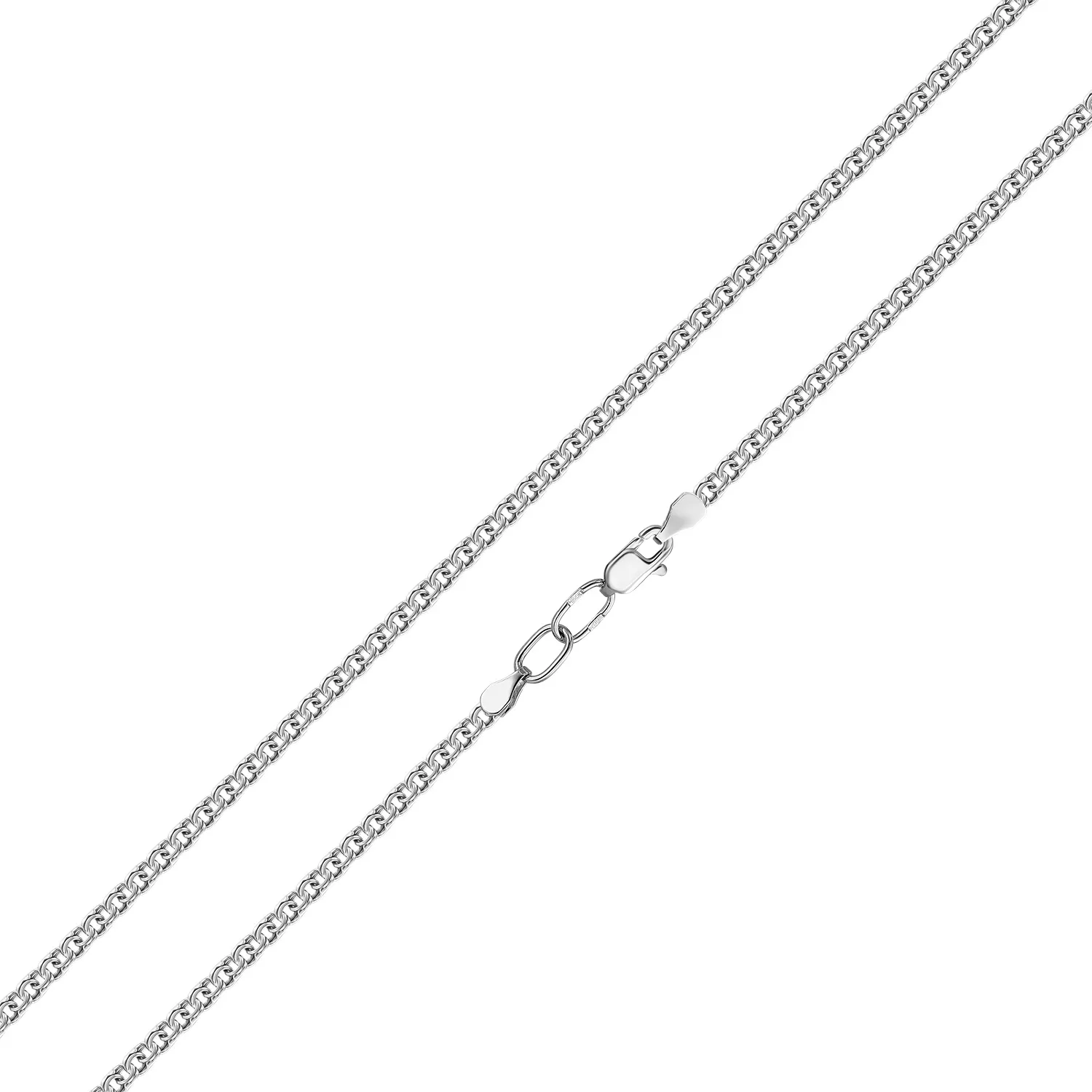 

Цепочка из золота 60 см MIUZ Diamonds C191-620453821, Серебристый, C191-620453821