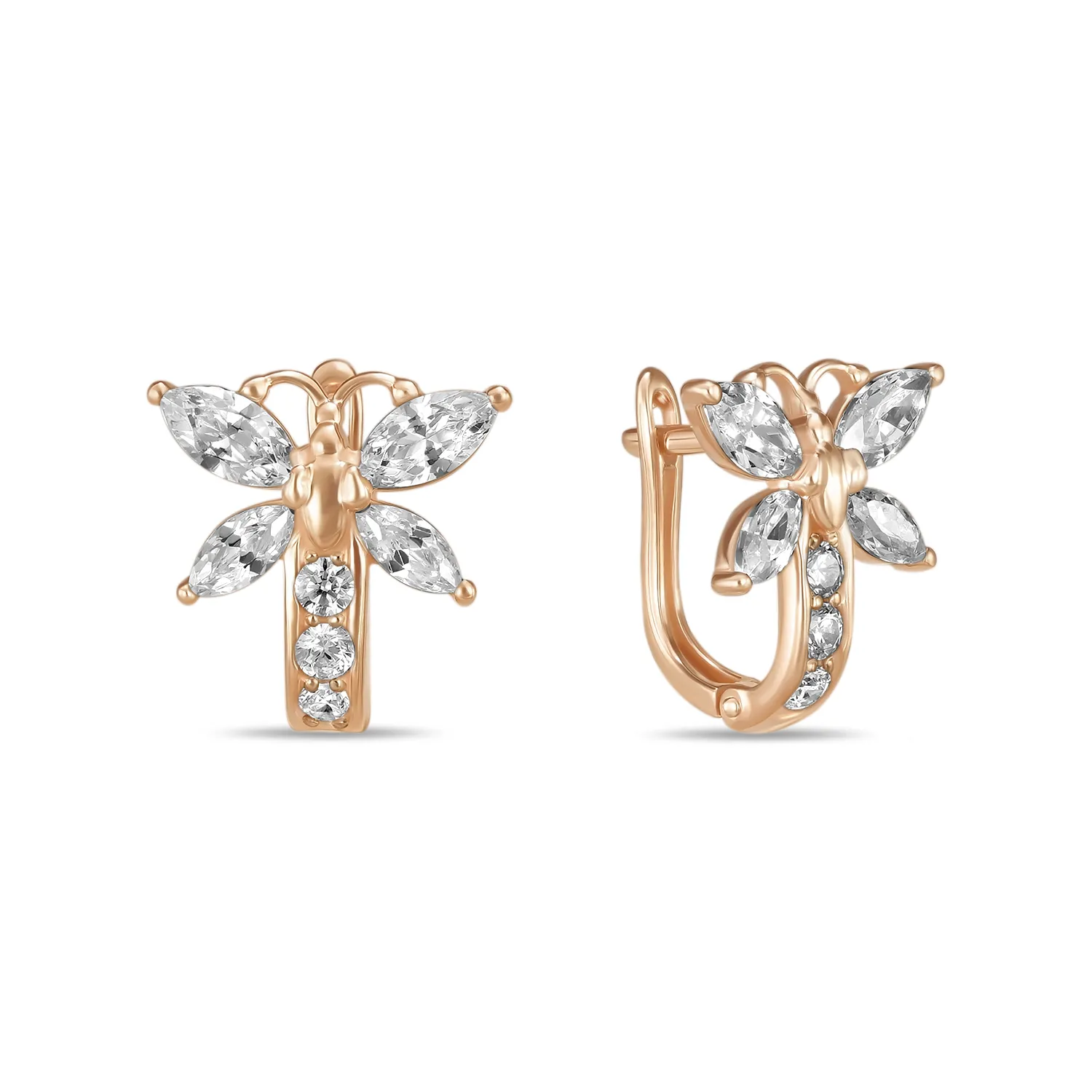 

Серьги из золота с фианитом MIUZ Diamonds E01-59635-Z, E01-59635-Z