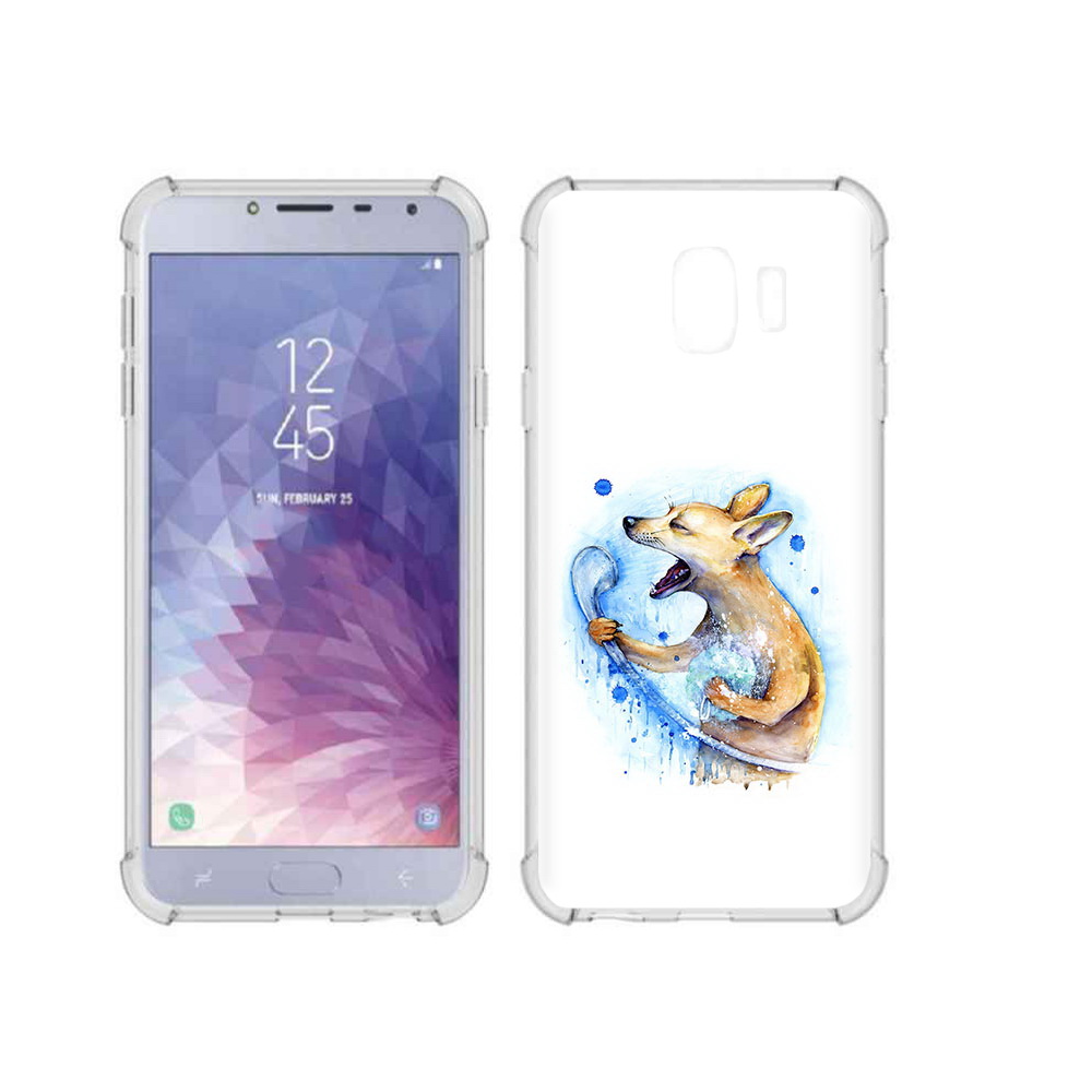 

Чехол MyPads Tocco для Samsung Galaxy J4 (2018) пение в душе, Прозрачный, Tocco