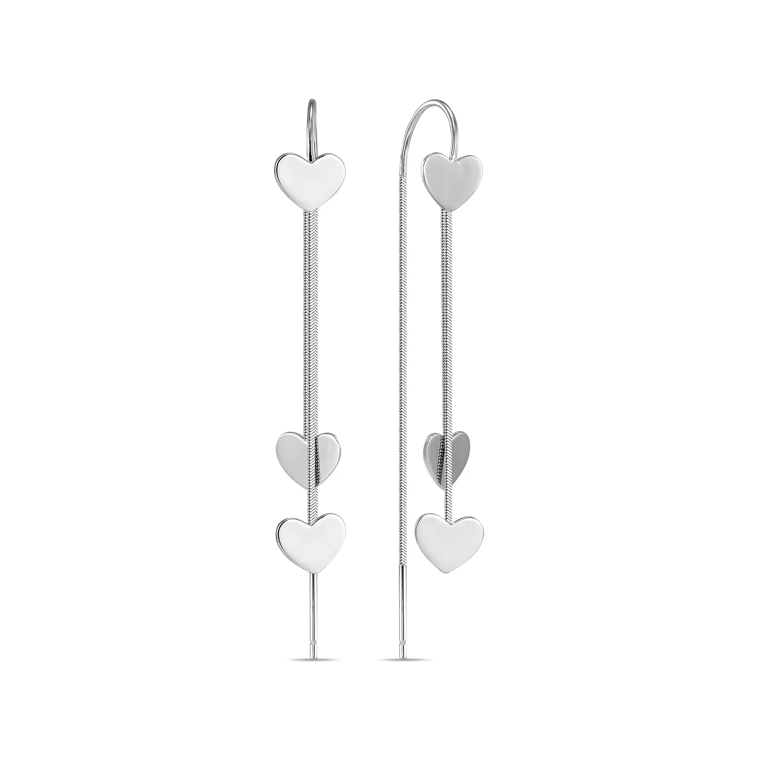 

Серьги из серебра MIUZ Diamonds E2036-SL-3431, E2036-SL-3431