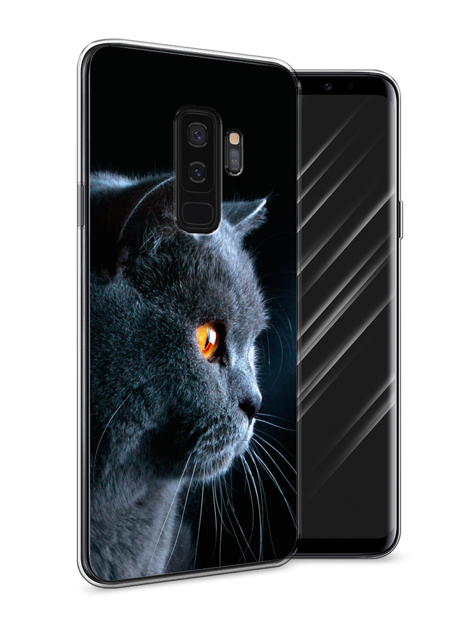 

Чехол Awog на Samsung Galaxy S9 + "Благородный кот британец", Черный;серый;оранжевый, 25850-2