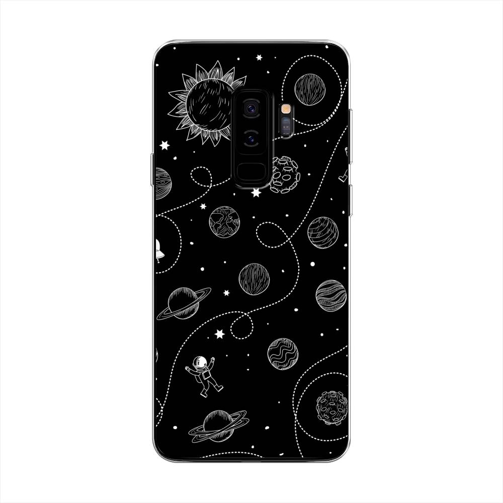 

Чехол Awog на Samsung Galaxy S9 + "В невесомости", Бежевый, 25850-4