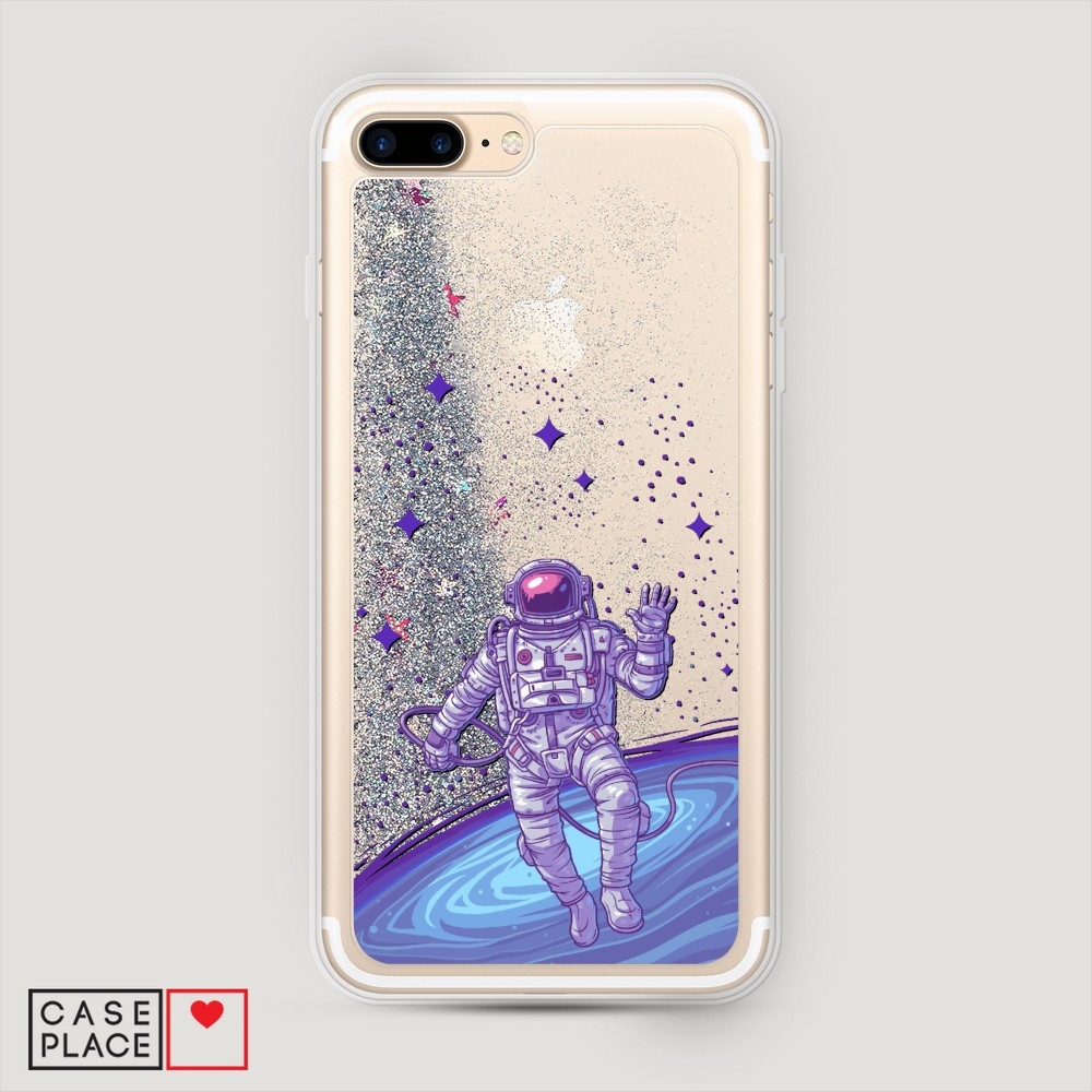 

Чехол Awog на Apple iPhone 8 Plus / Айфон 8 Plus "Космонавт в открытом космосе", Разноцветный, 10991-1