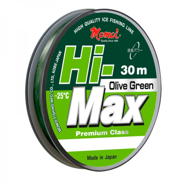 

Momoi Леска монофильная MOMOI HI-MAX OLIVE GREEN (159280 (30 м 0,22мм) ), Зеленый