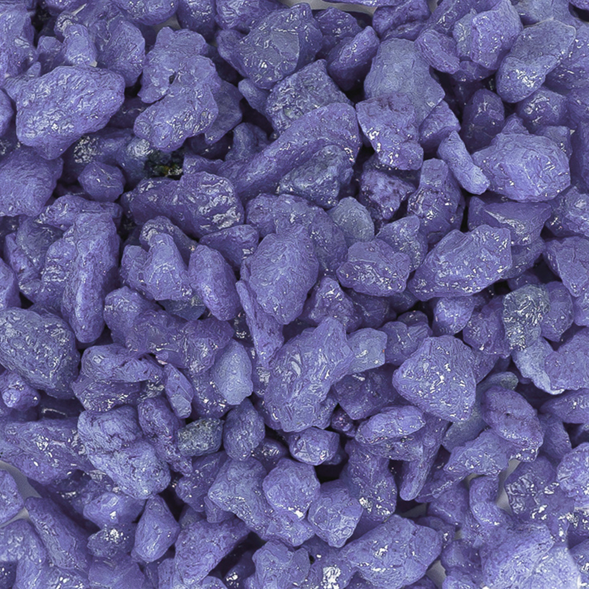 Грунт для растений Zoo One Фиолетовый, натуральный камень, фракция 5-10 мм, 1 кг