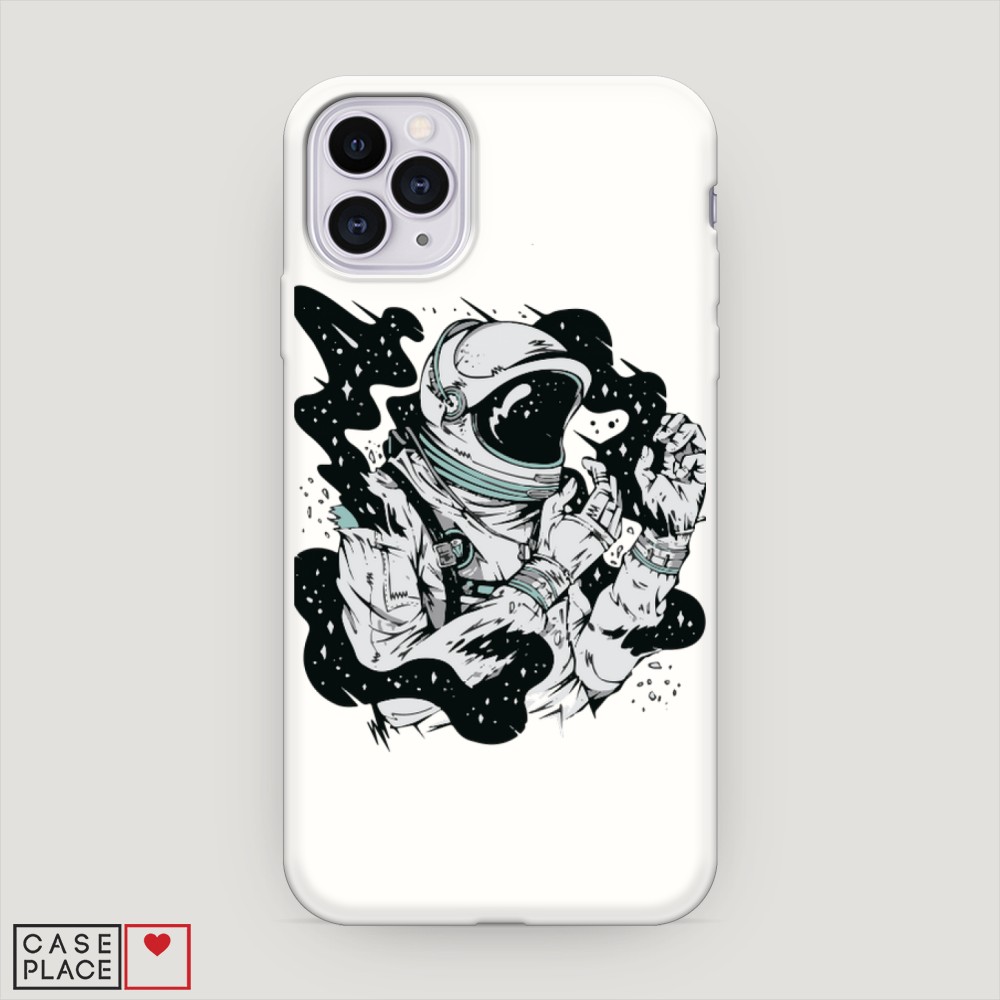 

Матовый силиконовый чехол "Космонавт арт" на Apple iPhone 11 Pro, 12357-1