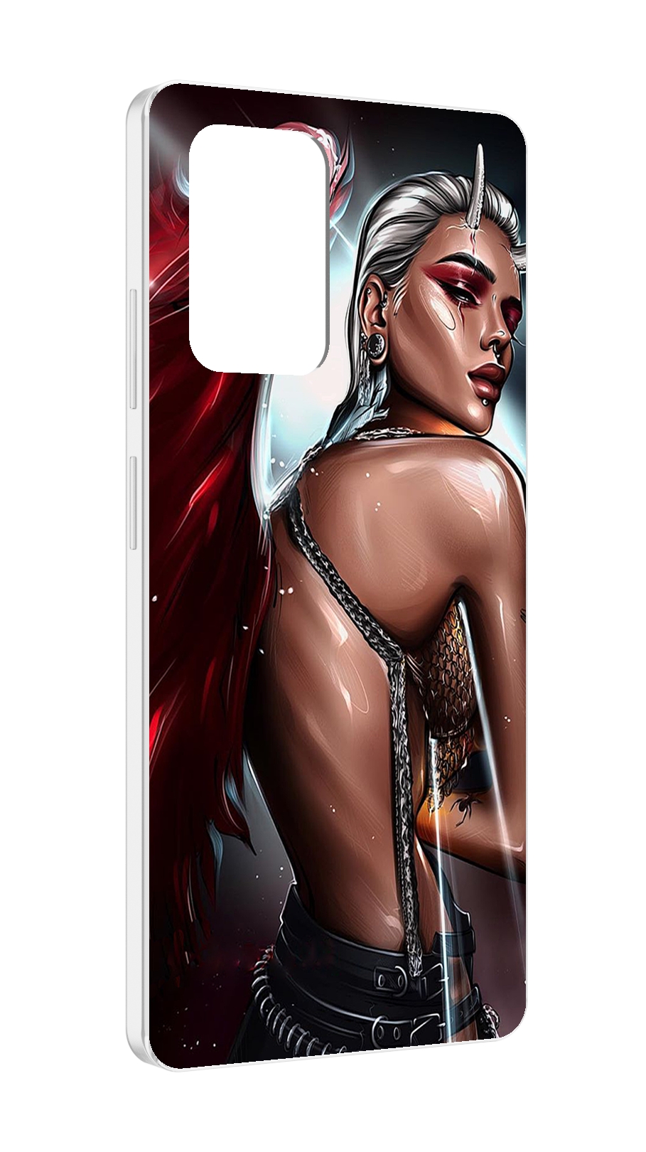 

Чехол MyPads девушка-с-крыльями женский для ZTE Blade V40 Pro, Tocco