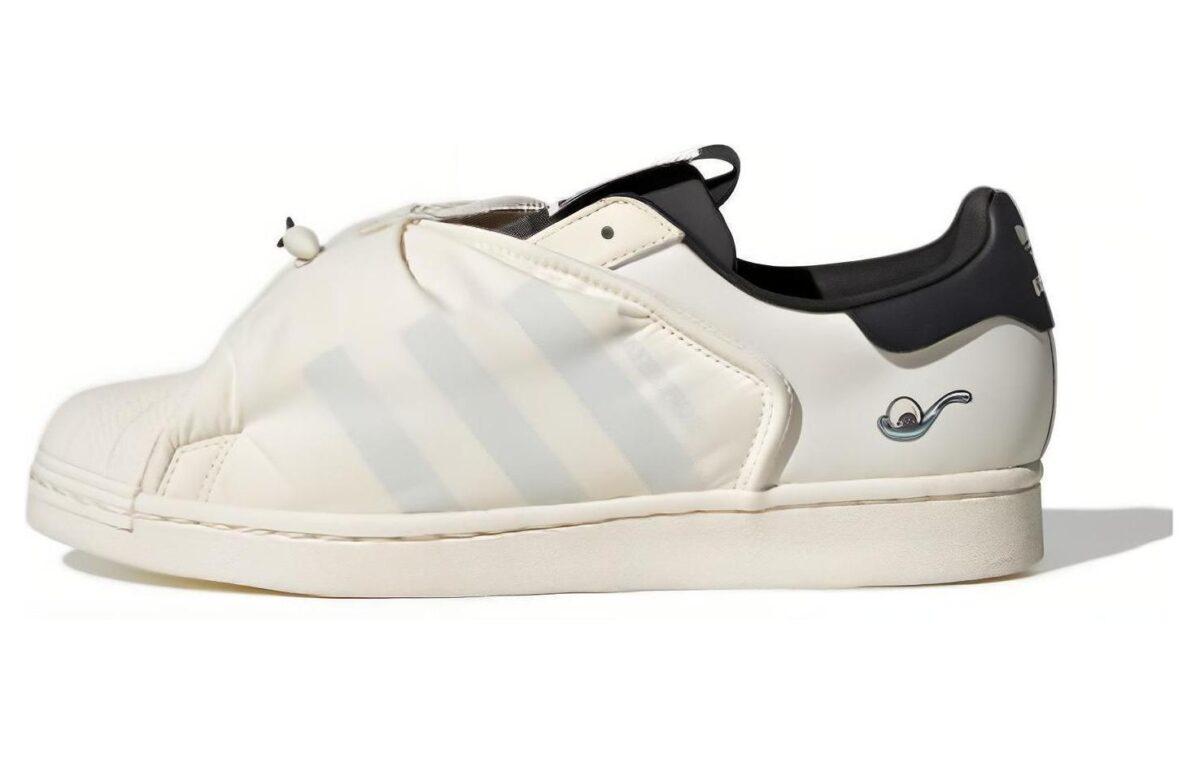 

Кеды унисекс Adidas melting sadness x adidas originals Superstar белые 42 EU, Белый, melting sadness x adidas originals Superstar