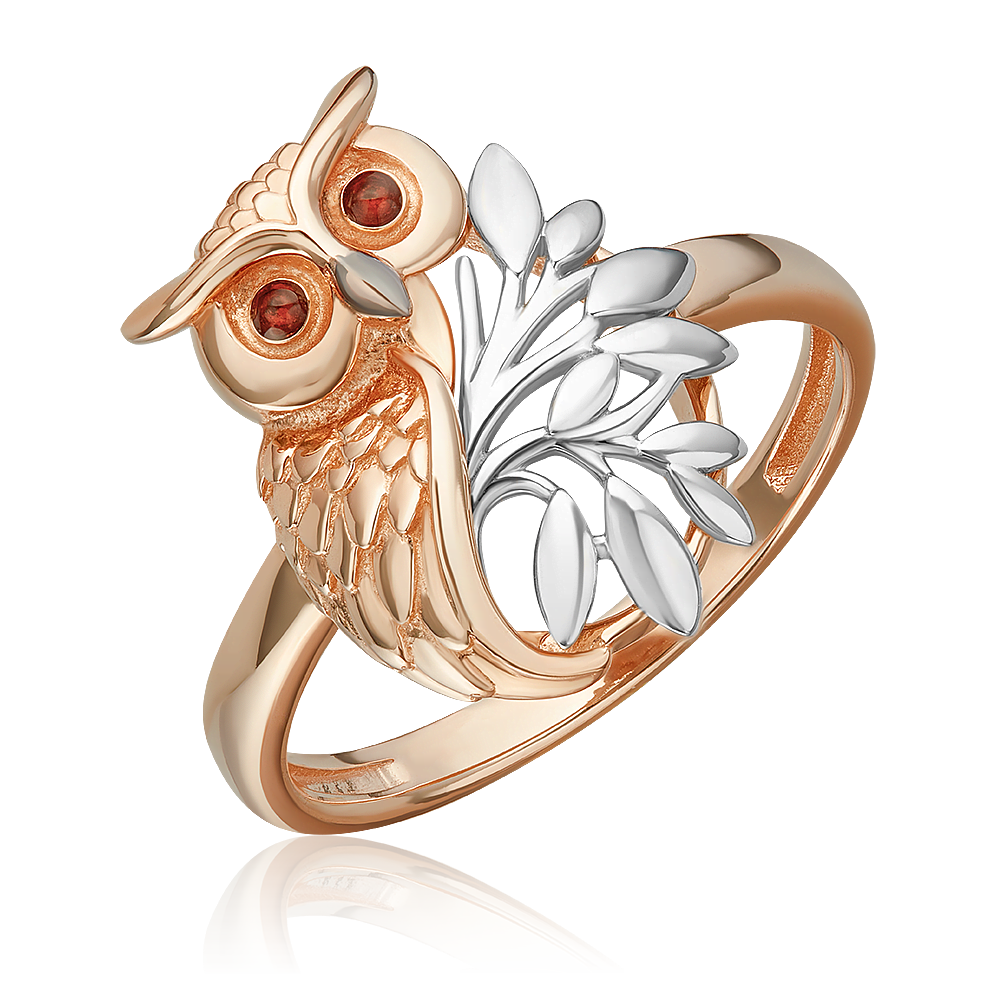 

Кольцо из золота р.  PLATINA jewelry 01-5790-00-000-1111, эмаль, 01-5790-00-000-1111