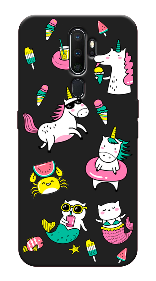 

Чехол Awog на Oppo A5/A9 2020 "На отдыхе", Разноцветный, 251352-1