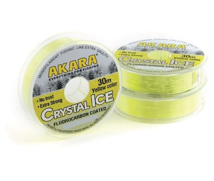

AKARA Леска монофильная AKARA CRYSTAL ICE YELLOW (CR-IY-30-022 (30 м 0,22мм) ), Желтый