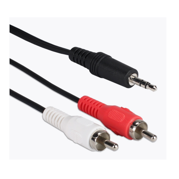 Кабель PREMIER-AV Jack 3.5 - 2RCA, 3м 5-034 черный