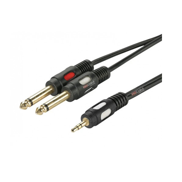 

Кабель PREMIER-AV Jack 6.3-Jack 3.5, 1.5м черный, 5-147