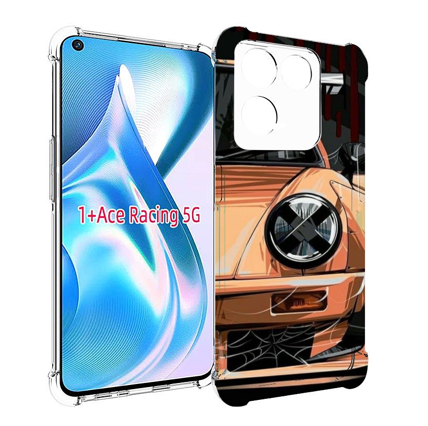 

Чехол MyPads Порш мужской для OnePlus Ace Racing, Прозрачный, Tocco