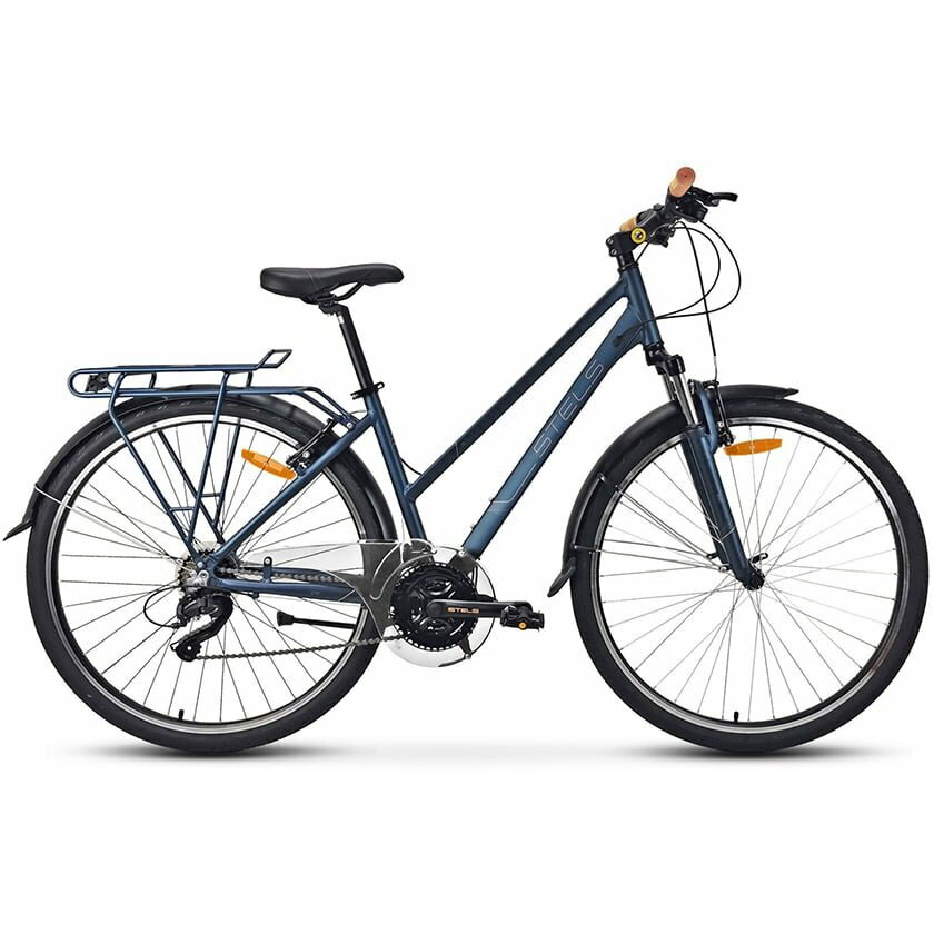 Велосипед взрослый STELS Navigator-800 Lady 28 V010 V010 Синий (LU095872 LU088716 17)