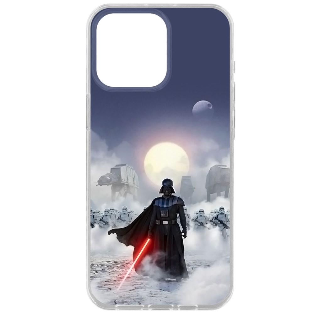 

Чехол-накладка Case Звездные войны. Дарт Вейдер для iPhone 15 Pro Max, Прозрачный