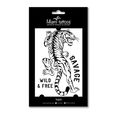 

Переводные тату Miami Tattoos Tiger