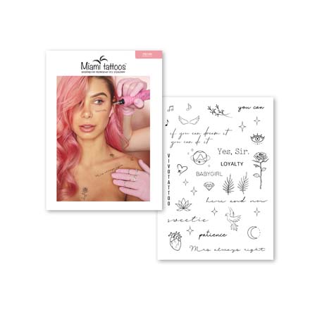 

Переводные тату Miami Tattoos You can