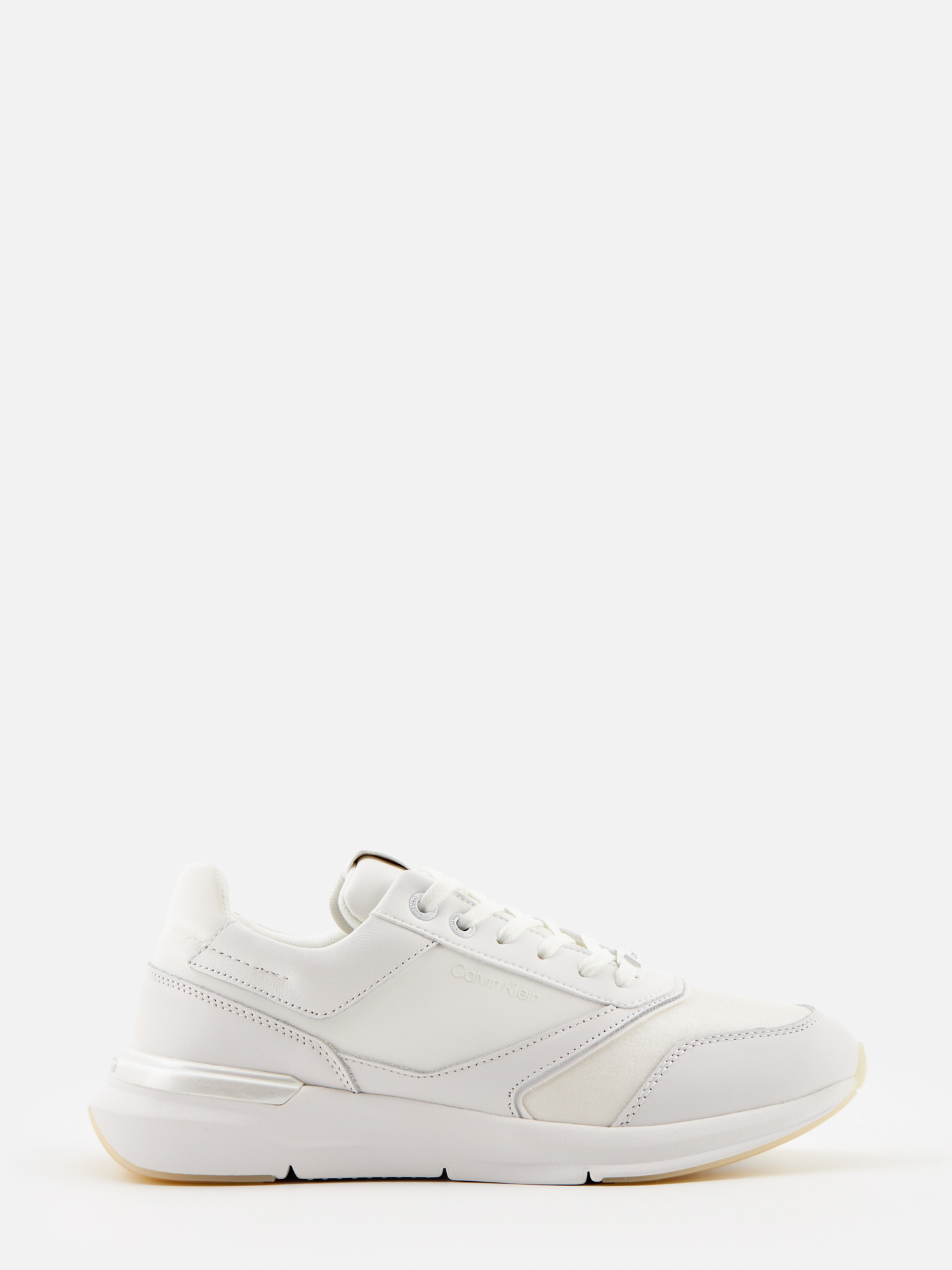 

Кроссовки женские Calvin Klein HW0HW02041 белые 38 EU, Белый, HW0HW02041