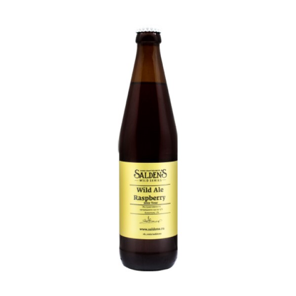 

Пивной напиток Salden's Wild Ale Raspberry 2022 0,5 л, Светлое, ТН-00003544