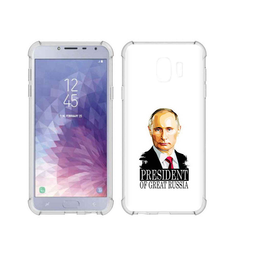 

Чехол MyPads Tocco для Samsung Galaxy J4 (2018) Володька, Прозрачный, Tocco