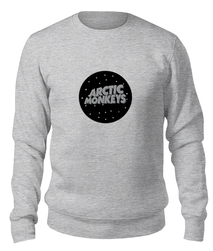 

Свитшот унисекс Printio Arctic monkeys серый XS, Arctic monkeys