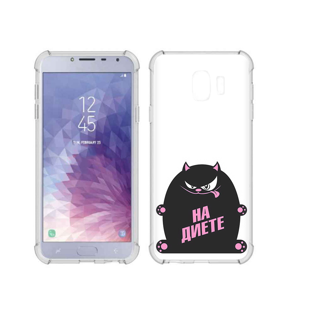 

Чехол MyPads Tocco для Samsung Galaxy J4 (2018) на диете, Прозрачный, Tocco