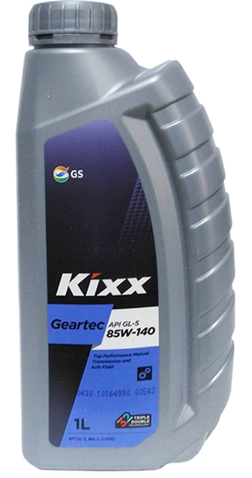 фото Kixx l2984al1e1 масло трансмиссионное kixx geartec 85w-140 api gl-5 1л l2984al1e1