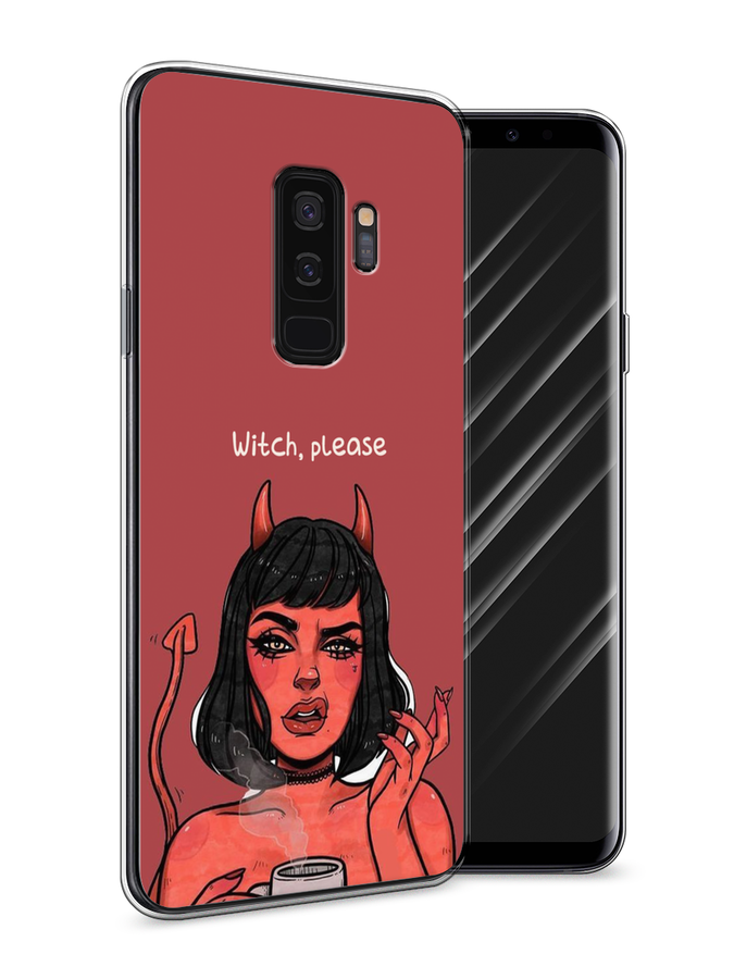 

Чехол Awog на Samsung Galaxy S9 + "Evil Girl", Красный;черный, 25850-6