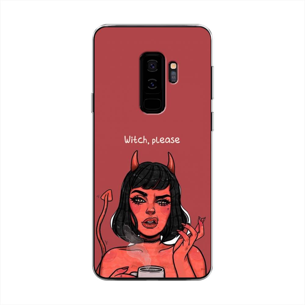 

Чехол Awog на Samsung Galaxy S9 + "Evil Girl", Красный;черный, 25850-6