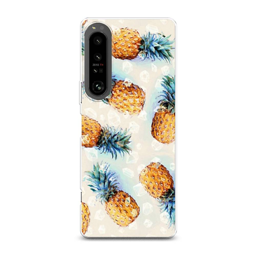 

Чехол Awog на Sony Xperia 1 IV "Ананасы", Разноцветный, 55150-3