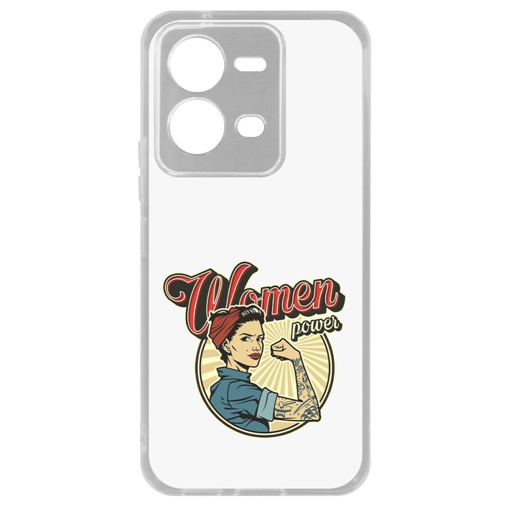 

Чехол Women Power для Vivo V25e, Прозрачный