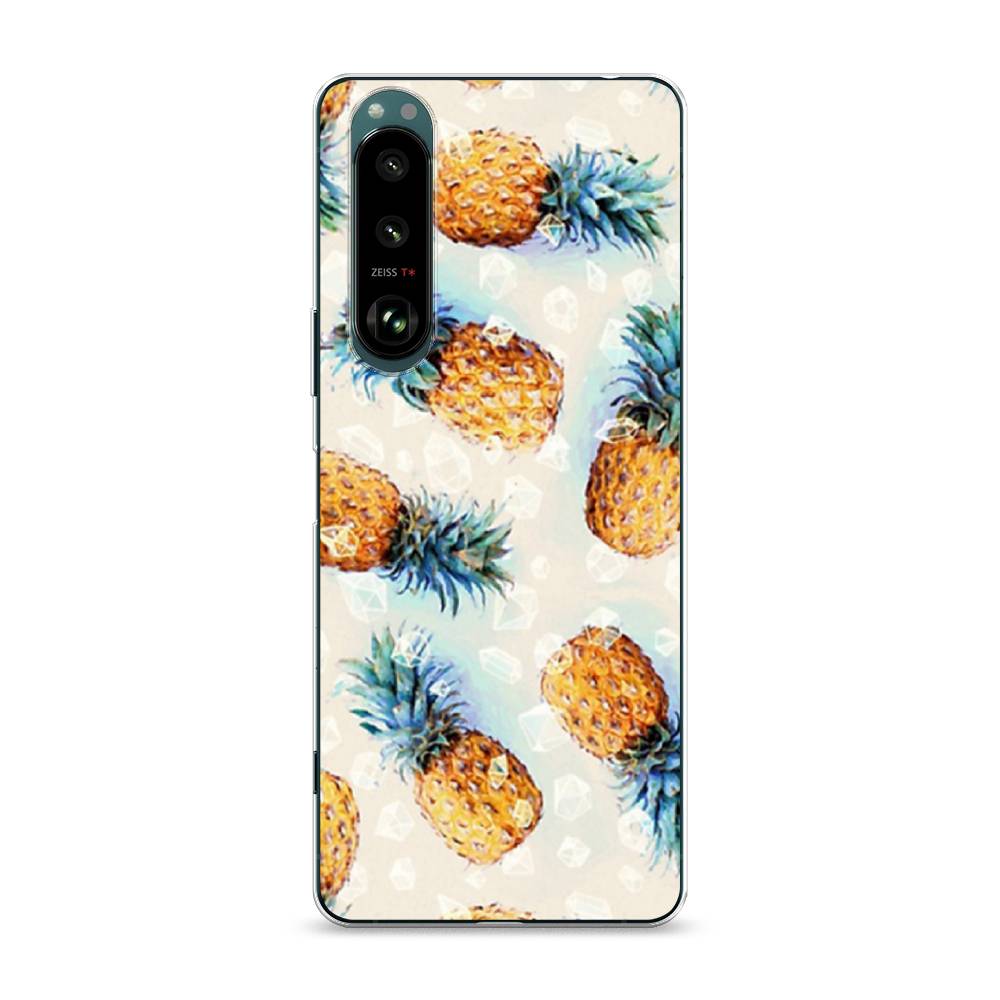 

Чехол Awog на Sony Xperia 1 III "Ананасы", Разноцветный, 54850-3