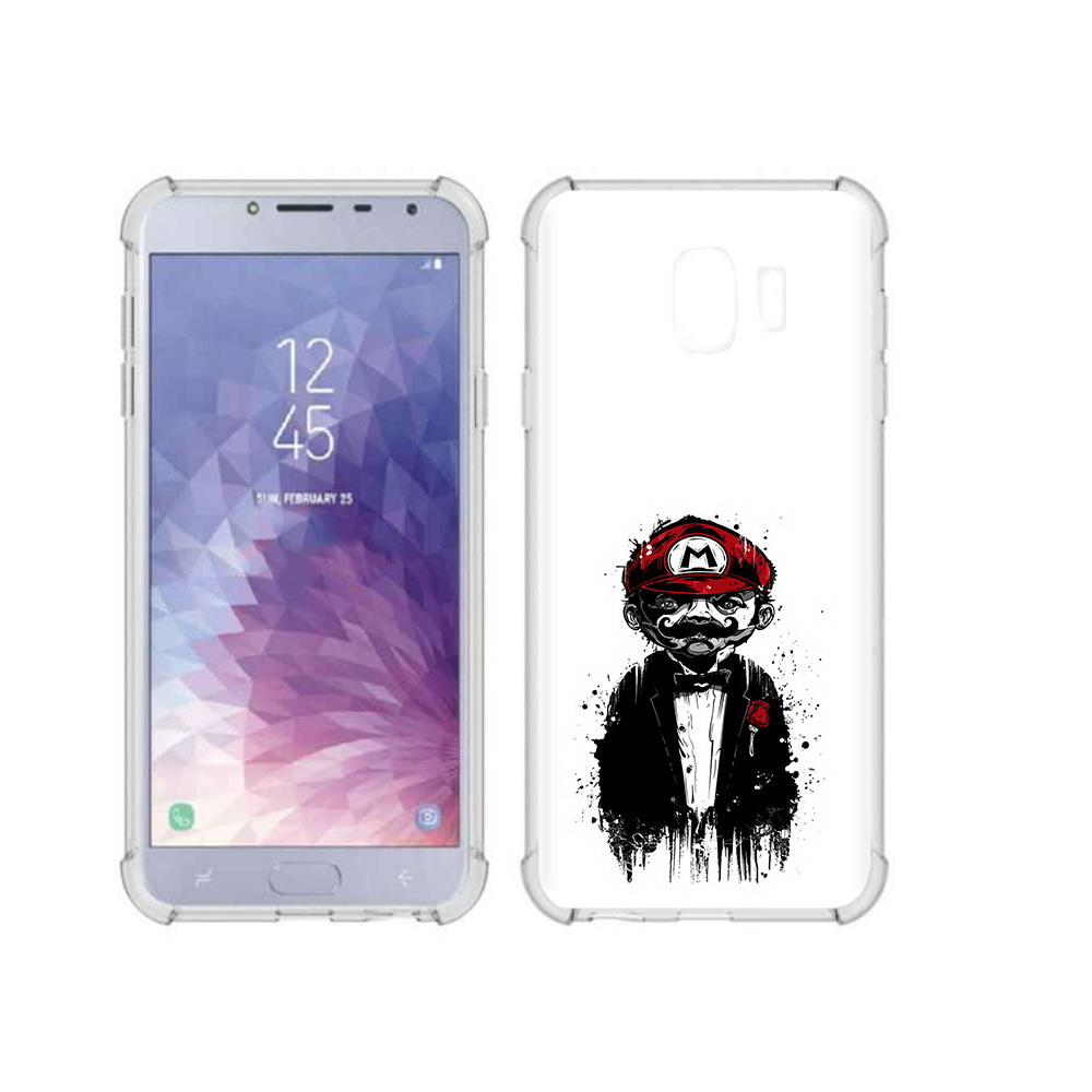 Чехол MyPads Tocco для Samsung Galaxy J4 (2018) марио