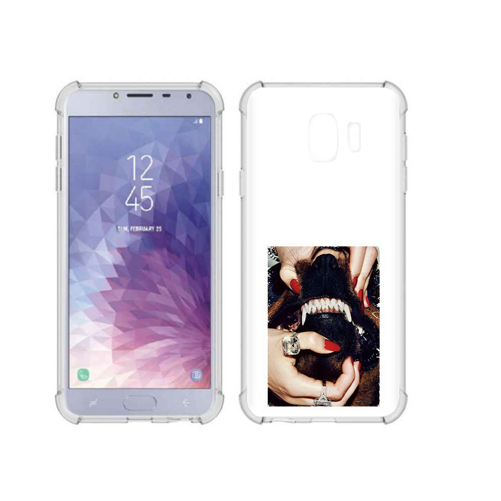 

Чехол MyPads Tocco для Samsung Galaxy J4 (2018) маникюр, Прозрачный, Tocco