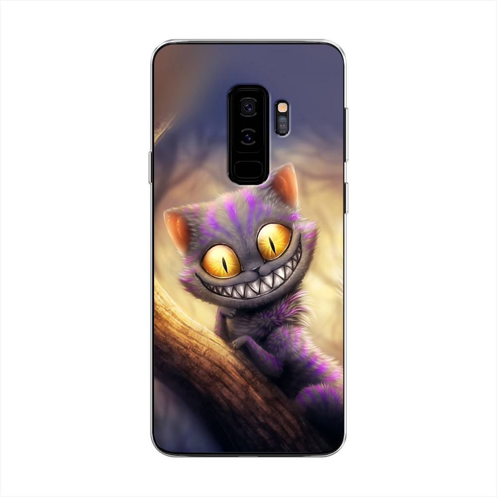 

Чехол Awog на Samsung Galaxy S9 + "Cheshire Cat", Фиолетовый;желтый, 25850-1