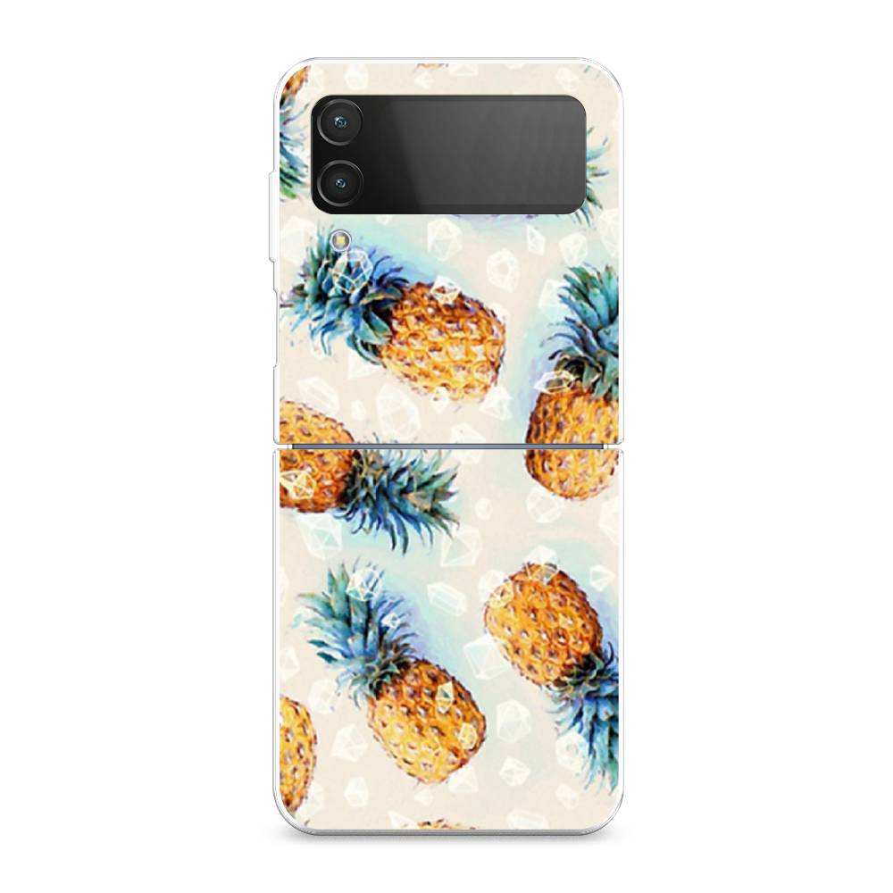

Чехол Awog на Samsung Galaxy Z Flip 4 / Самсунг Z Flip 4 "Ананасы", Разноцветный, 2106650-3