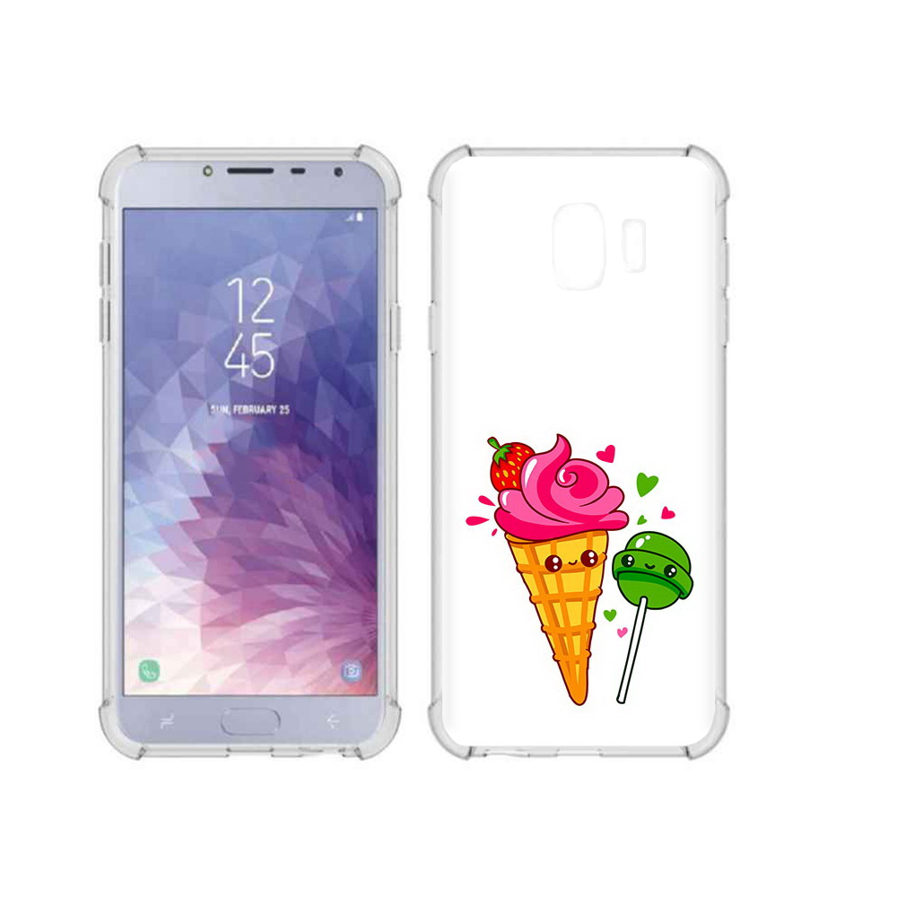 

Чехол MyPads Tocco для Samsung Galaxy J4 (2018) Вкусняшки, Прозрачный, Tocco