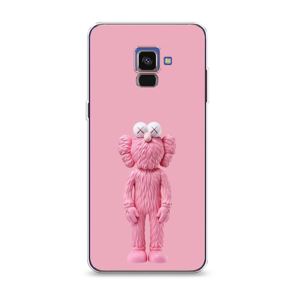

Чехол для Samsung Galaxy A8 2018 "KAWS pink doll", 25450-4