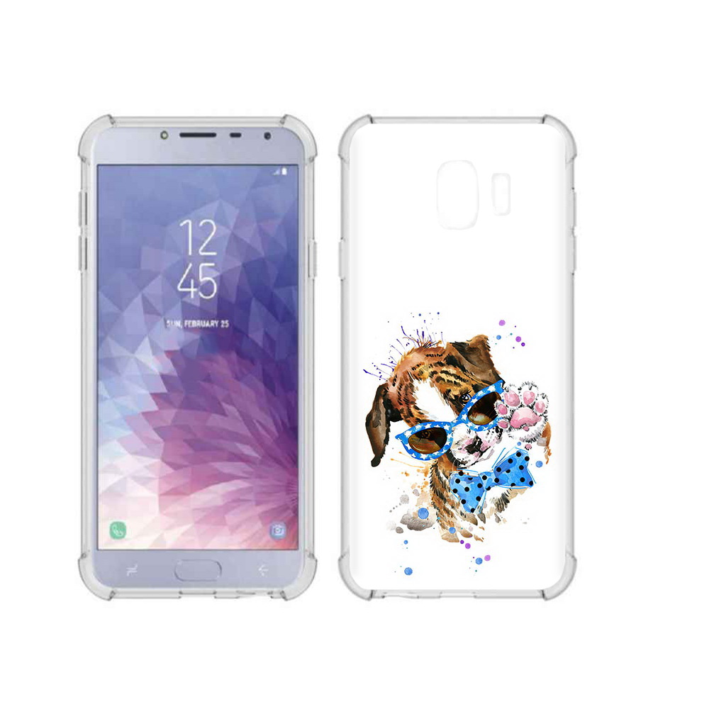 

Чехол MyPads Tocco для Samsung Galaxy J4 (2018) лапочка, Прозрачный, Tocco