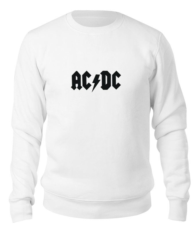 

Свитшот унисекс Printio Ac/dc белый S, Ac/dc