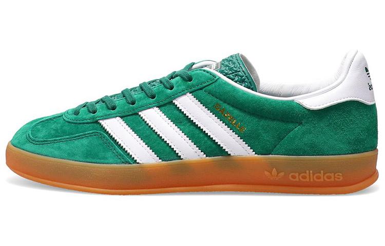 

Кеды унисекс Adidas Gazelle Indoor зеленые 41 EU, Зеленый, Gazelle Indoor