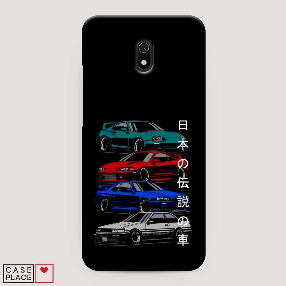 фото Пластиковый чехол "jdm legend cars" на xiaomi redmi 8a awog