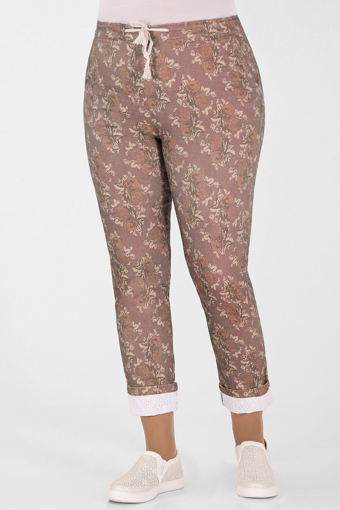 

Брюки женские AlmondShop 1В-53 8160-12.С1 коричневые 52 RU, Коричневый, 1В-53 8160-12.С1