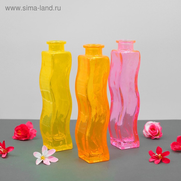

Ваза "Забдже" d=2,5см, h=21см, V= 0,21 л. микс