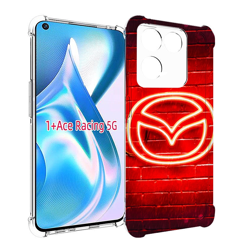 

Чехол MyPads Мазда для OnePlus Ace Racing, Прозрачный, Tocco