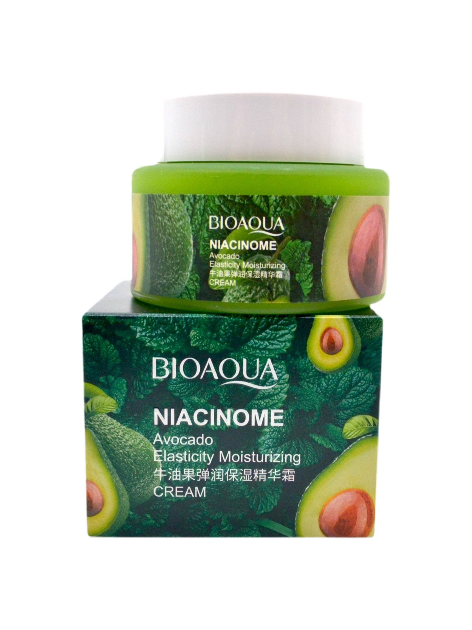 Купить Крем для лица с авокадо Bioaqua Niacinome Avocado Elasticity Moisturizing Cream 50 г